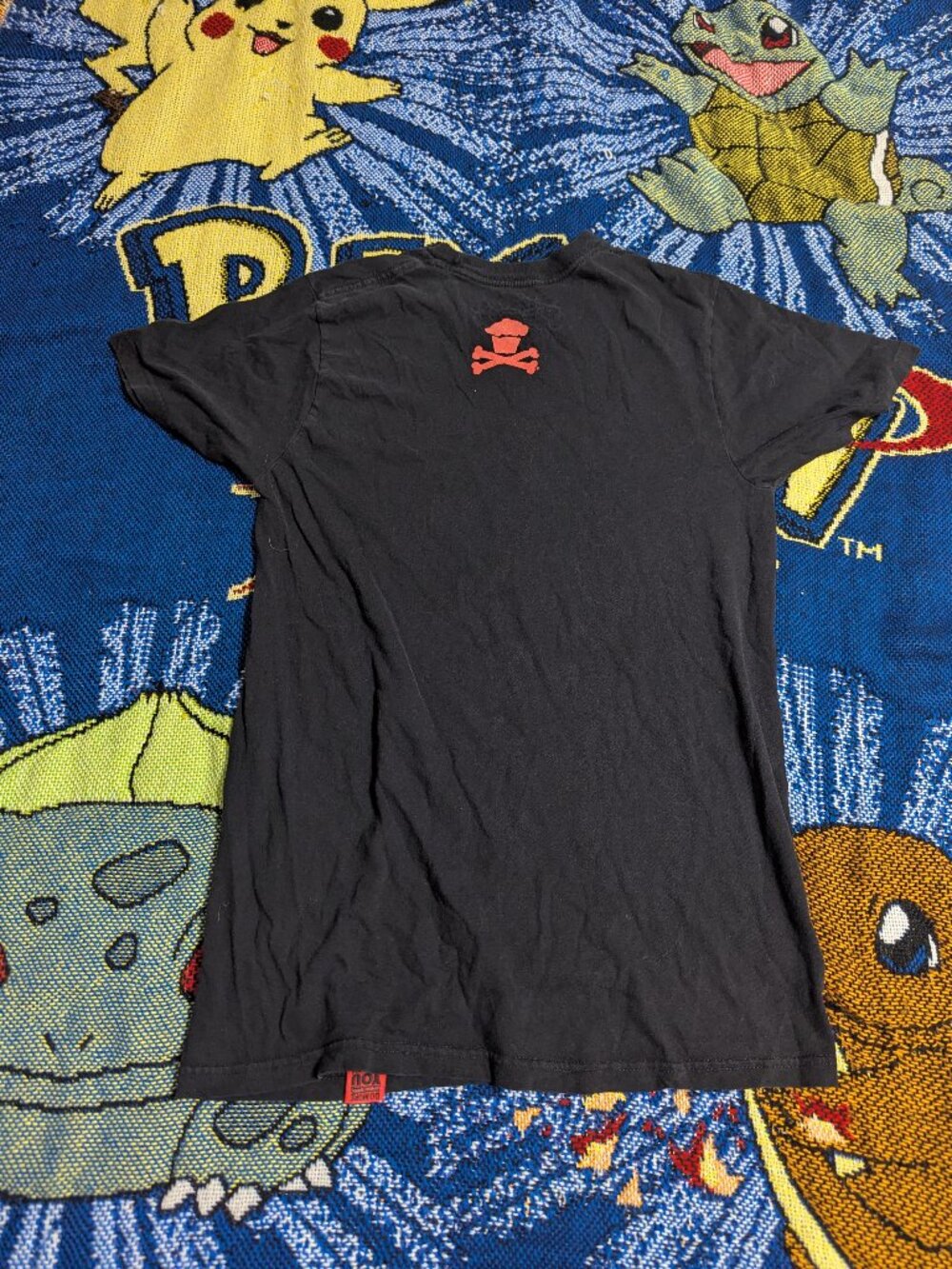 Johnny Cupcakes Dinosaur Jurassic Appetites Crave Black T-Shirt sz Small - Picture 4 of 4